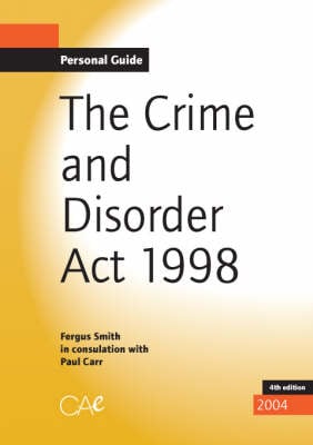 crime & disorder act 1998