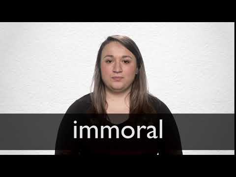 immoral synonyms