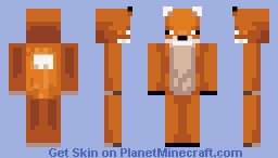 minecraft fox skin