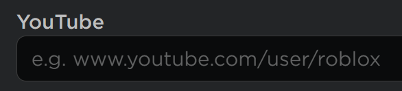 roblox youtube url is invalid