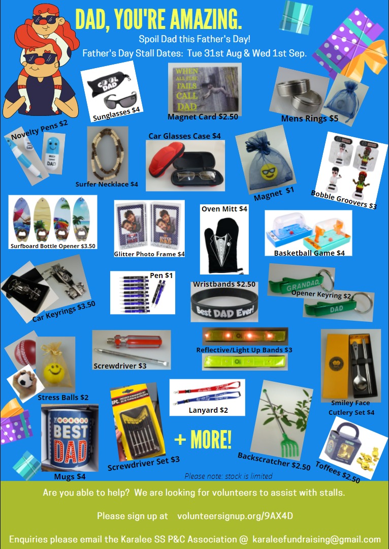 fathers day stall gift ideas