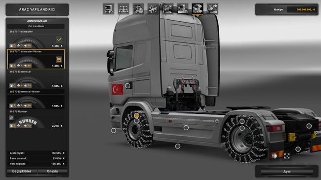 ets 2 kış lastiği modu