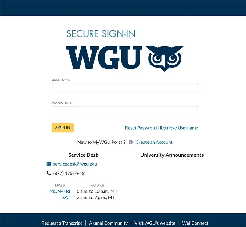 www.my.wgu.edu