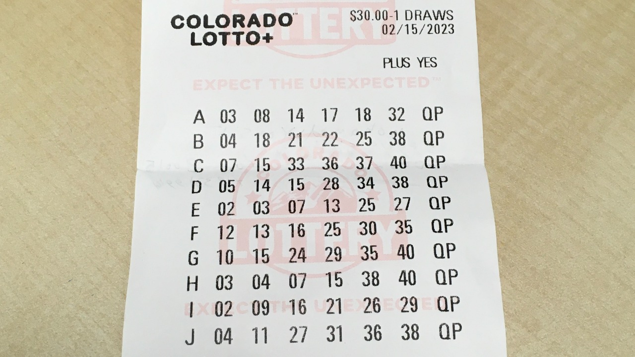 colorado winning lottery numbers