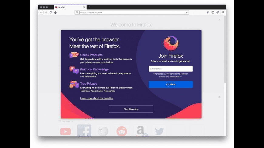 mozilla firefox mac os x