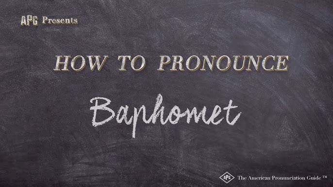 baphomet pronunciation