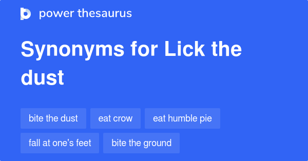 lick thesaurus