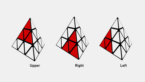 how to solve pyraminx