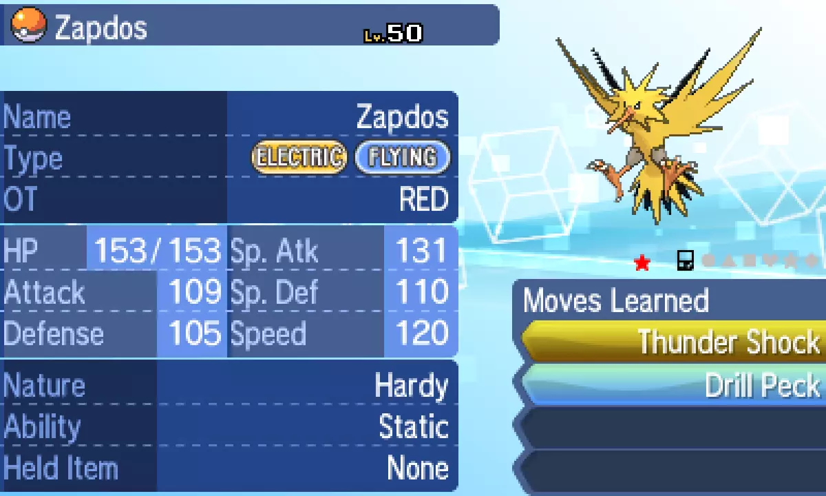 shiny zapdos ultra sun