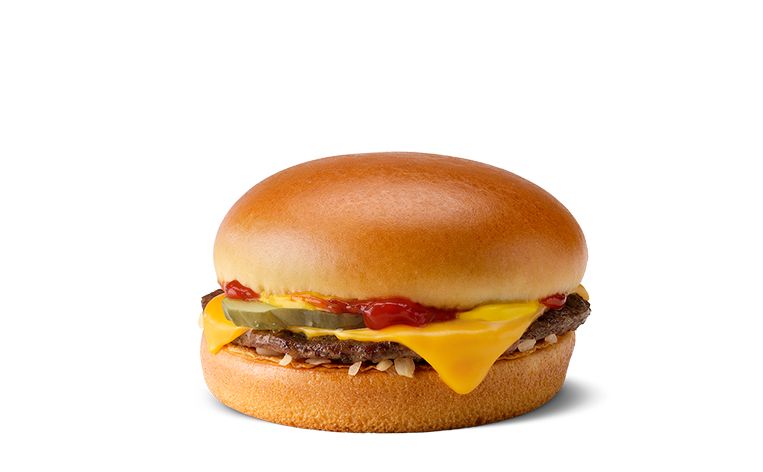 cheese burger mcdonalds calories