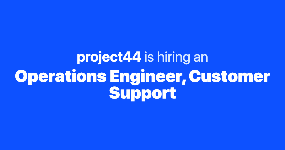 project44 jobs