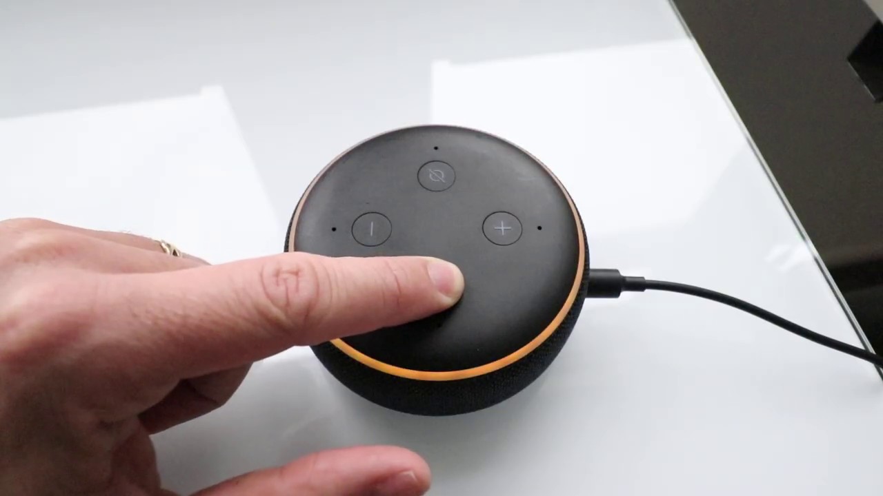 reset alexa dot