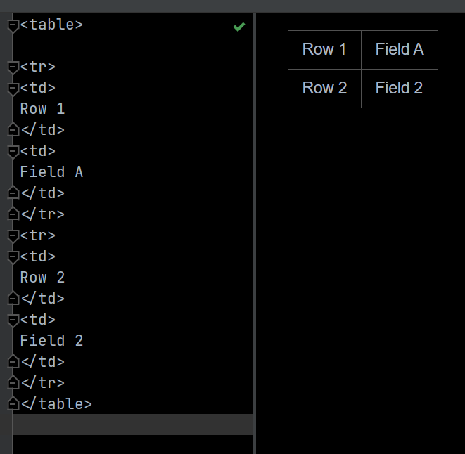 obsidian html table