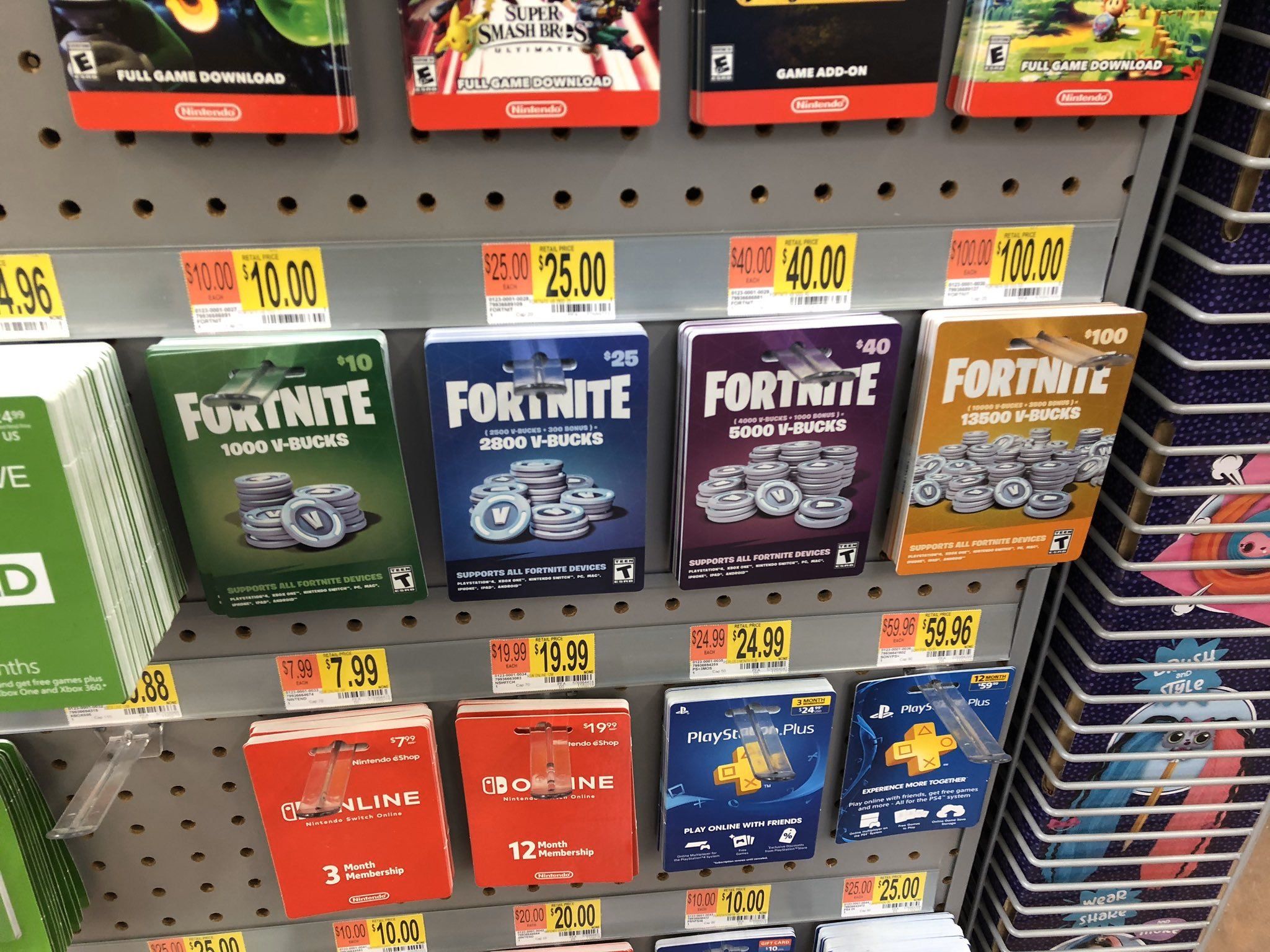 fortnite gift card