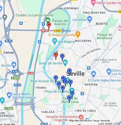 google maps sevilla