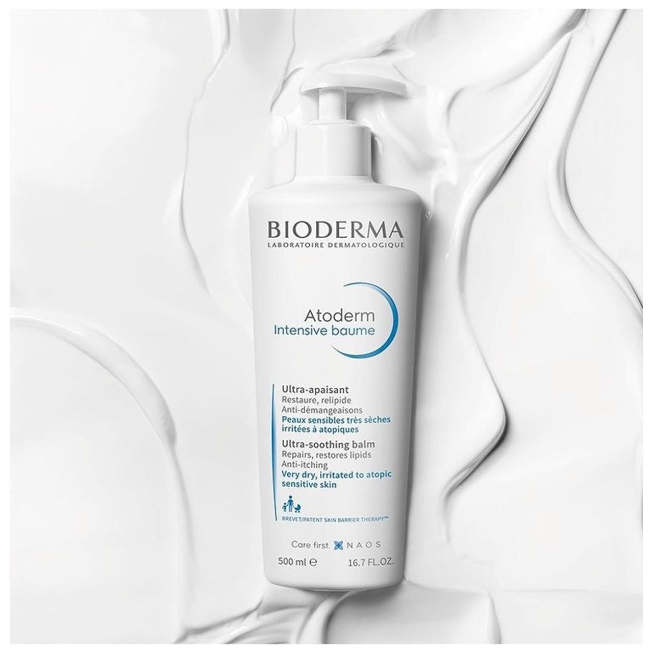 bioderma atoderm intensive baume ultra soothing balm 500ml