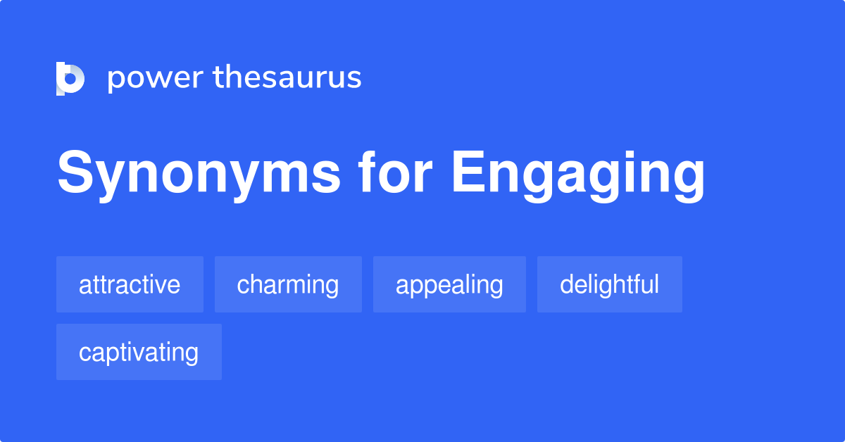 engaging synonym