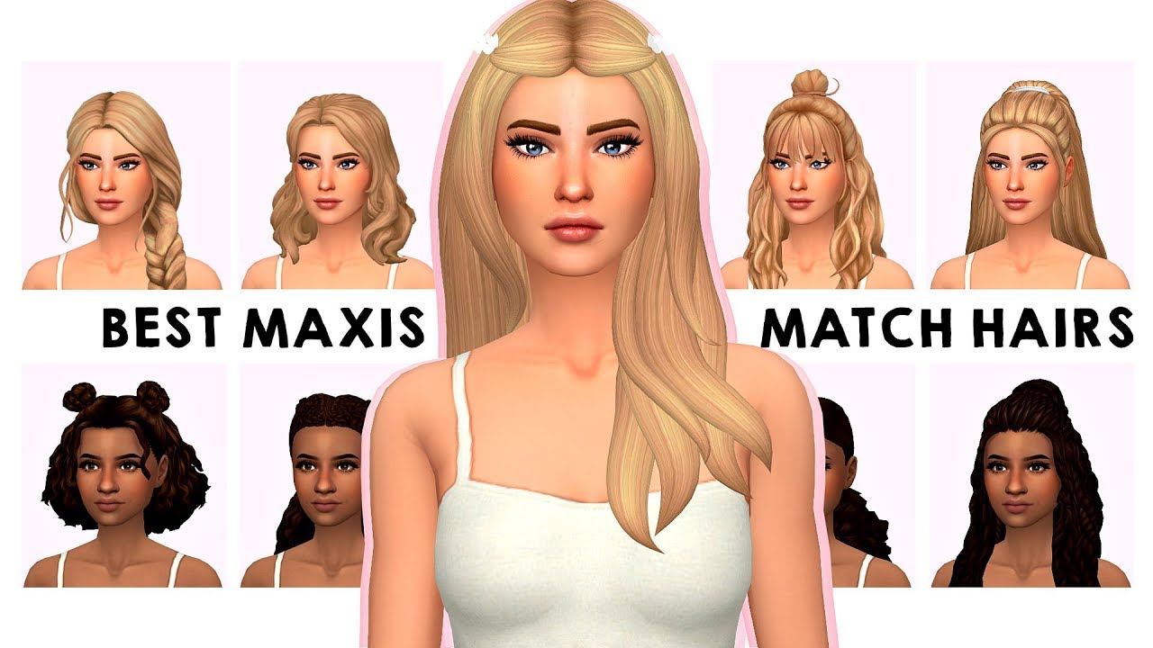 maxis match hair sims 4