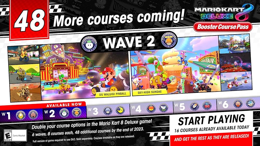 is mario kart booster pack a one time purchase