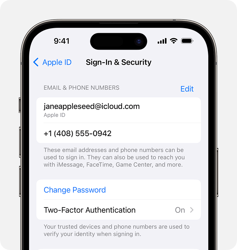 how to change your apple id