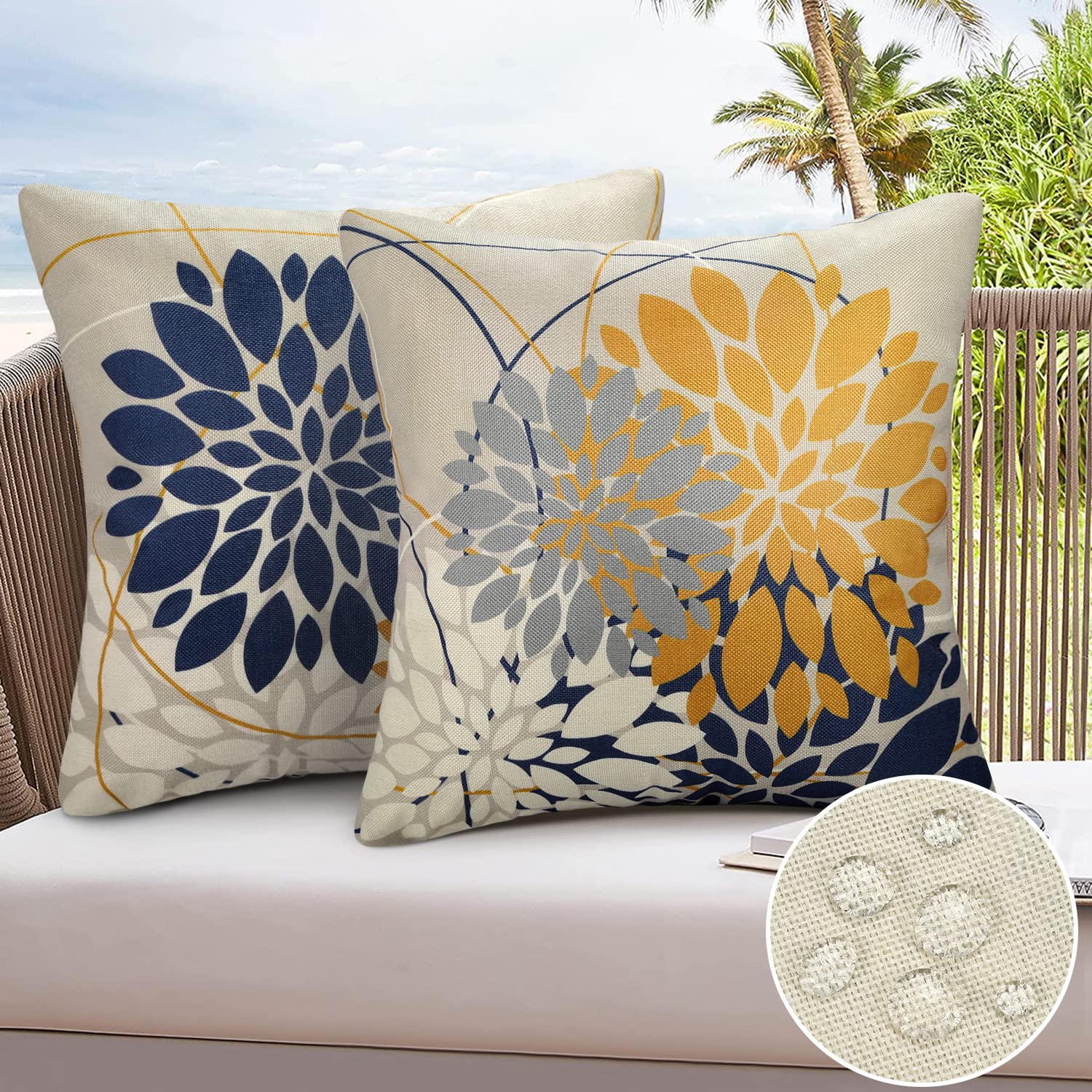 washable outdoor cushion covers