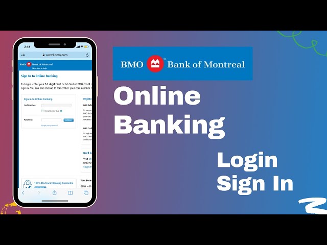 bmo login online