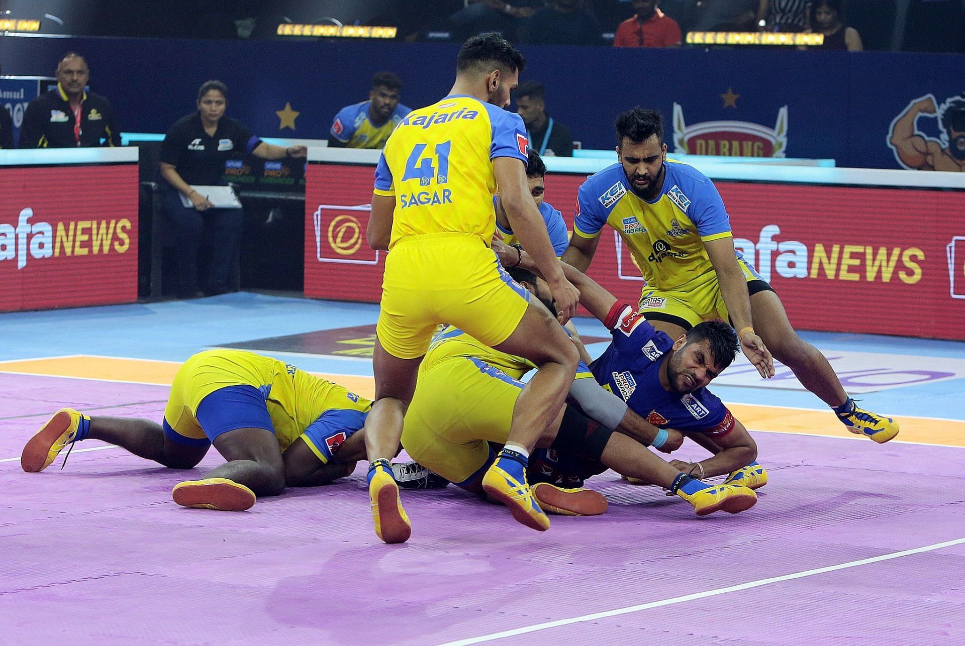 tamil thalaivas vs telugu titans 2022