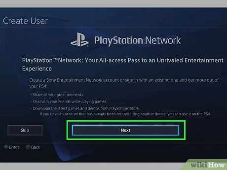 playstation network account