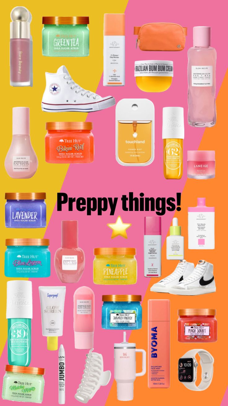 preppy items