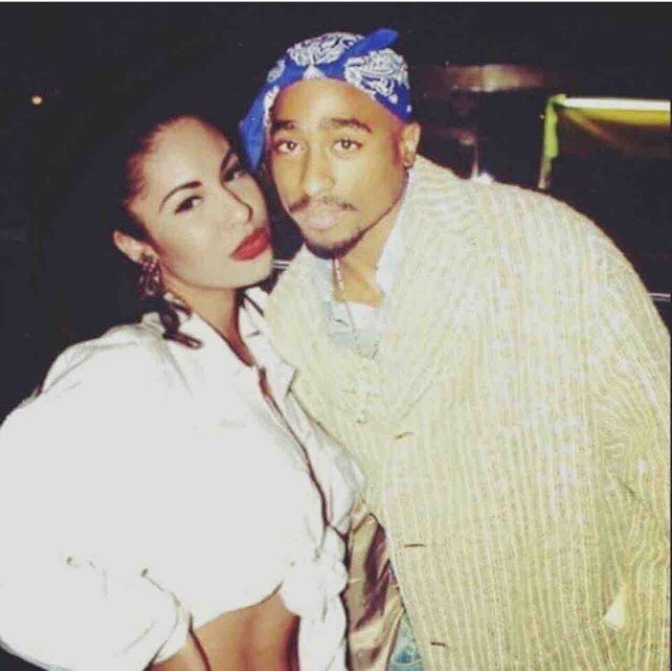 selena and tupac real photo