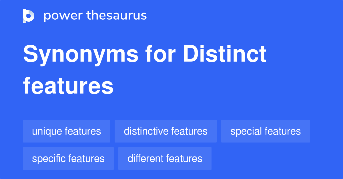 distinctive antonym