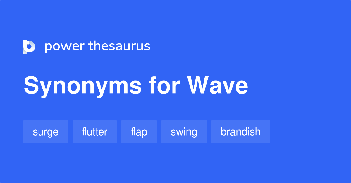 wave synonym