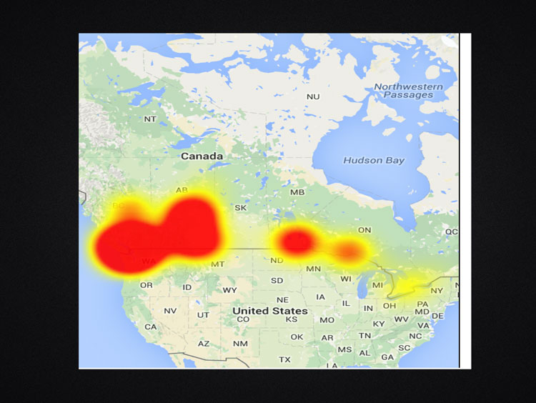 internet outage alberta