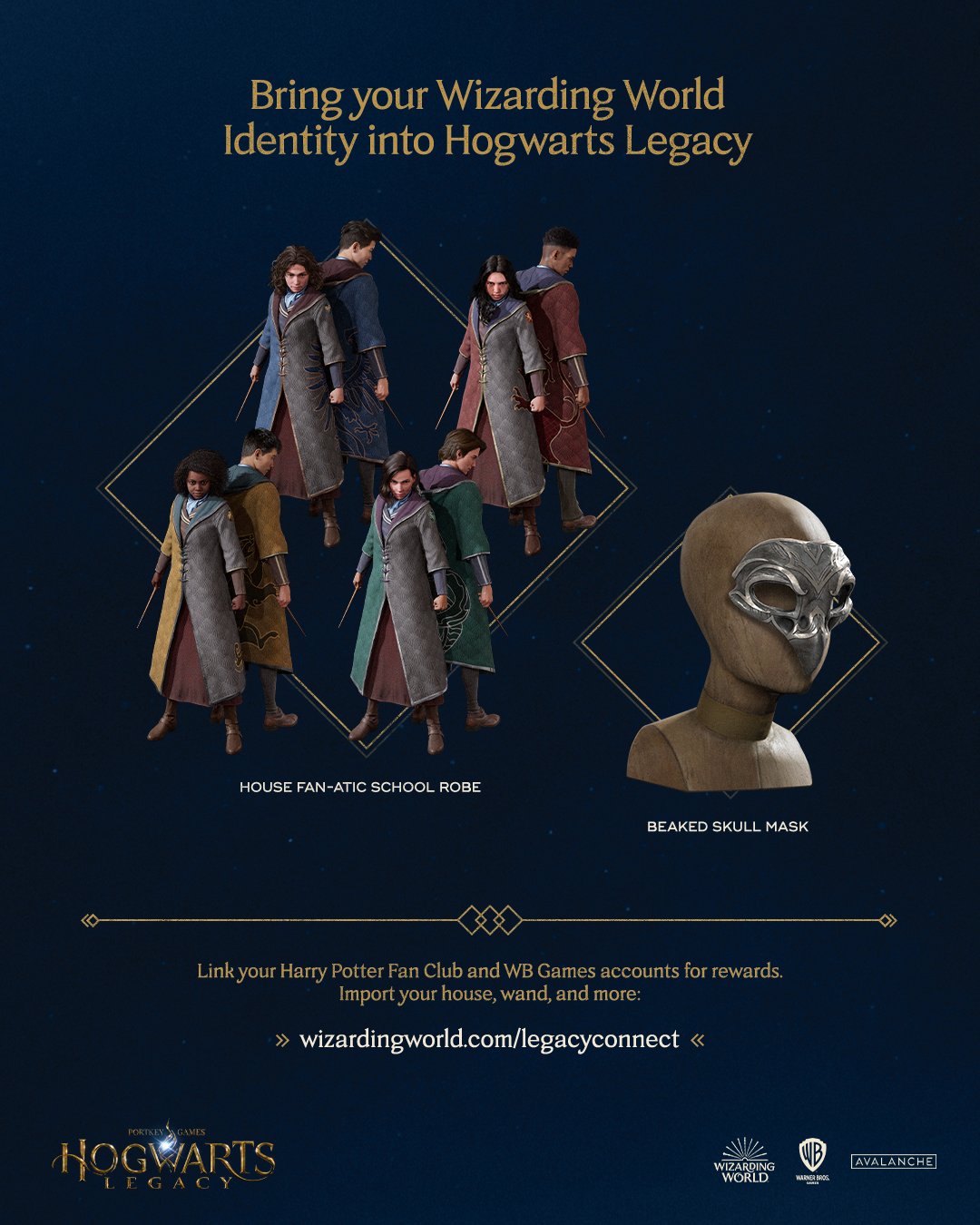 hogwarts legacy linking wizarding world