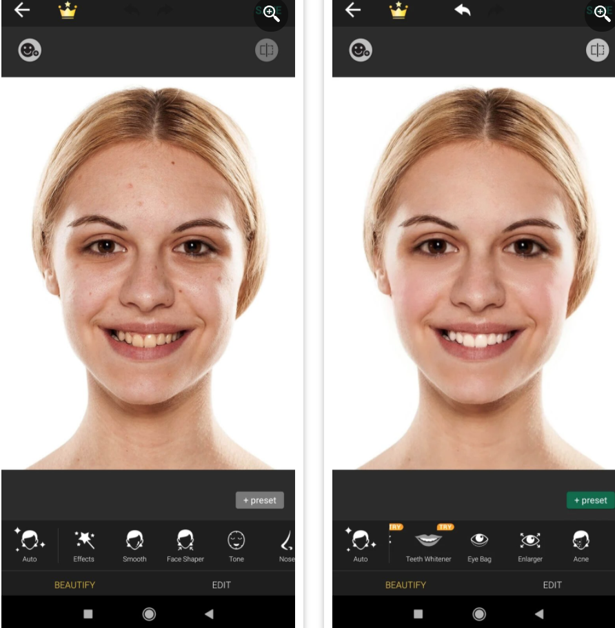 yüz filtresi programı