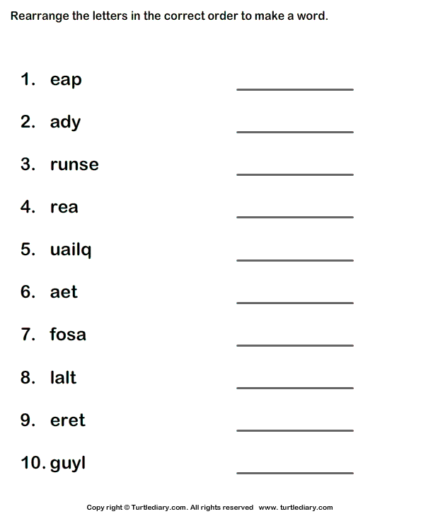 rearrange word solver