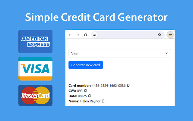 credit card generator