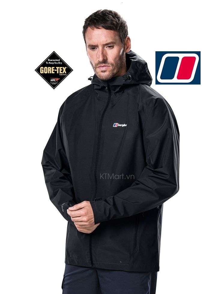 berghaus paclite 2.0 gore-tex mens waterproof jacket