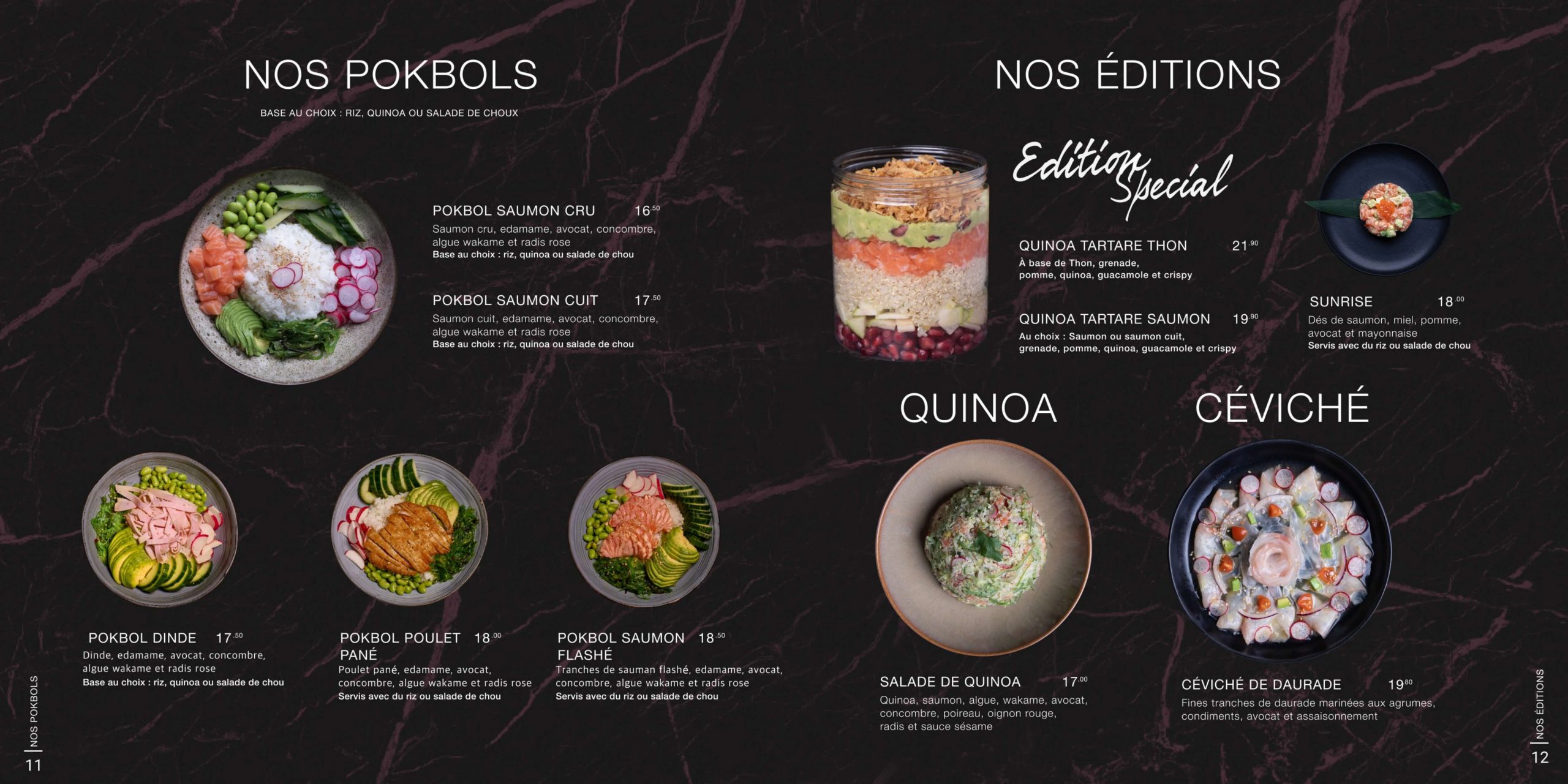 nina sushi paris menu