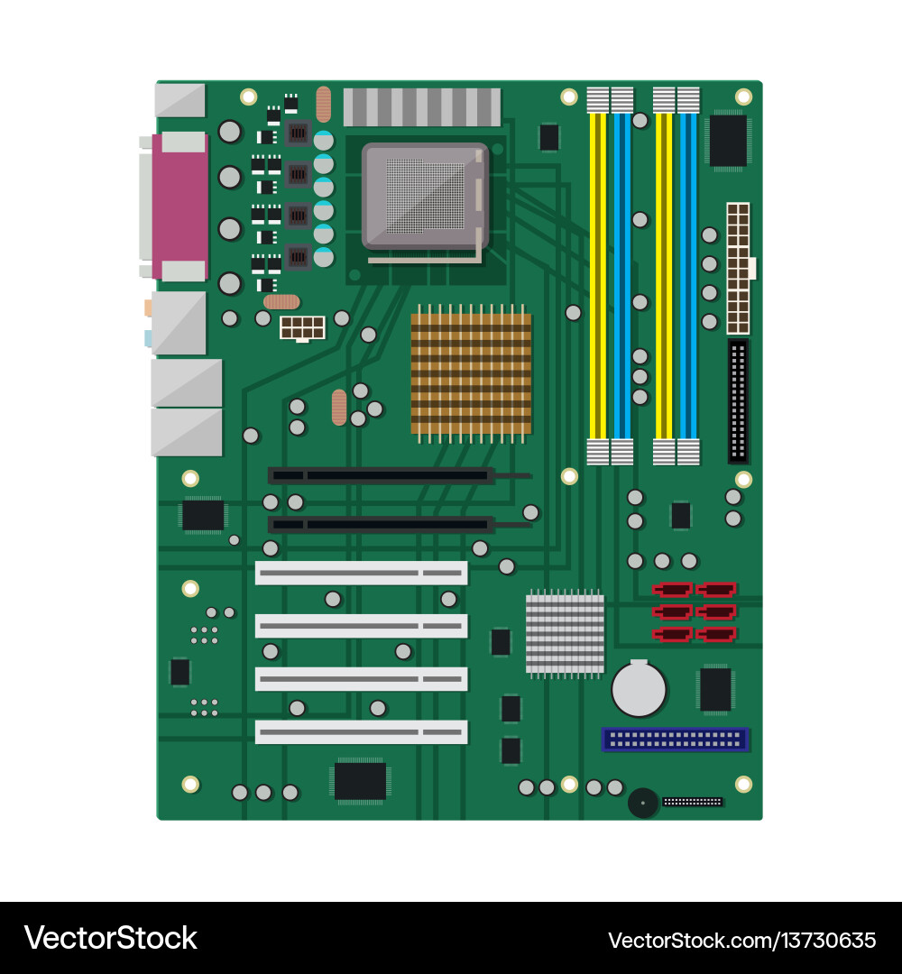 motherboard vector