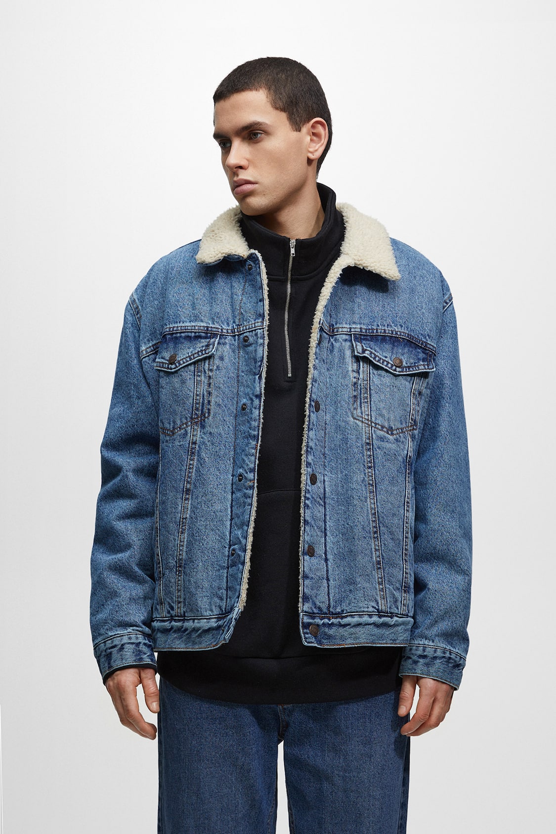 pull & bear denim jacket