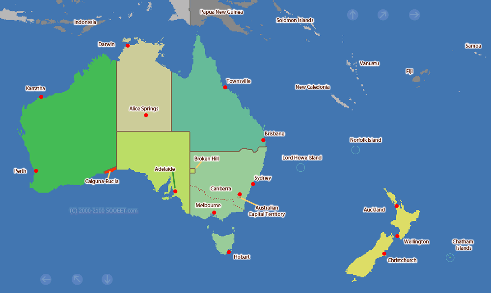 australia time zone