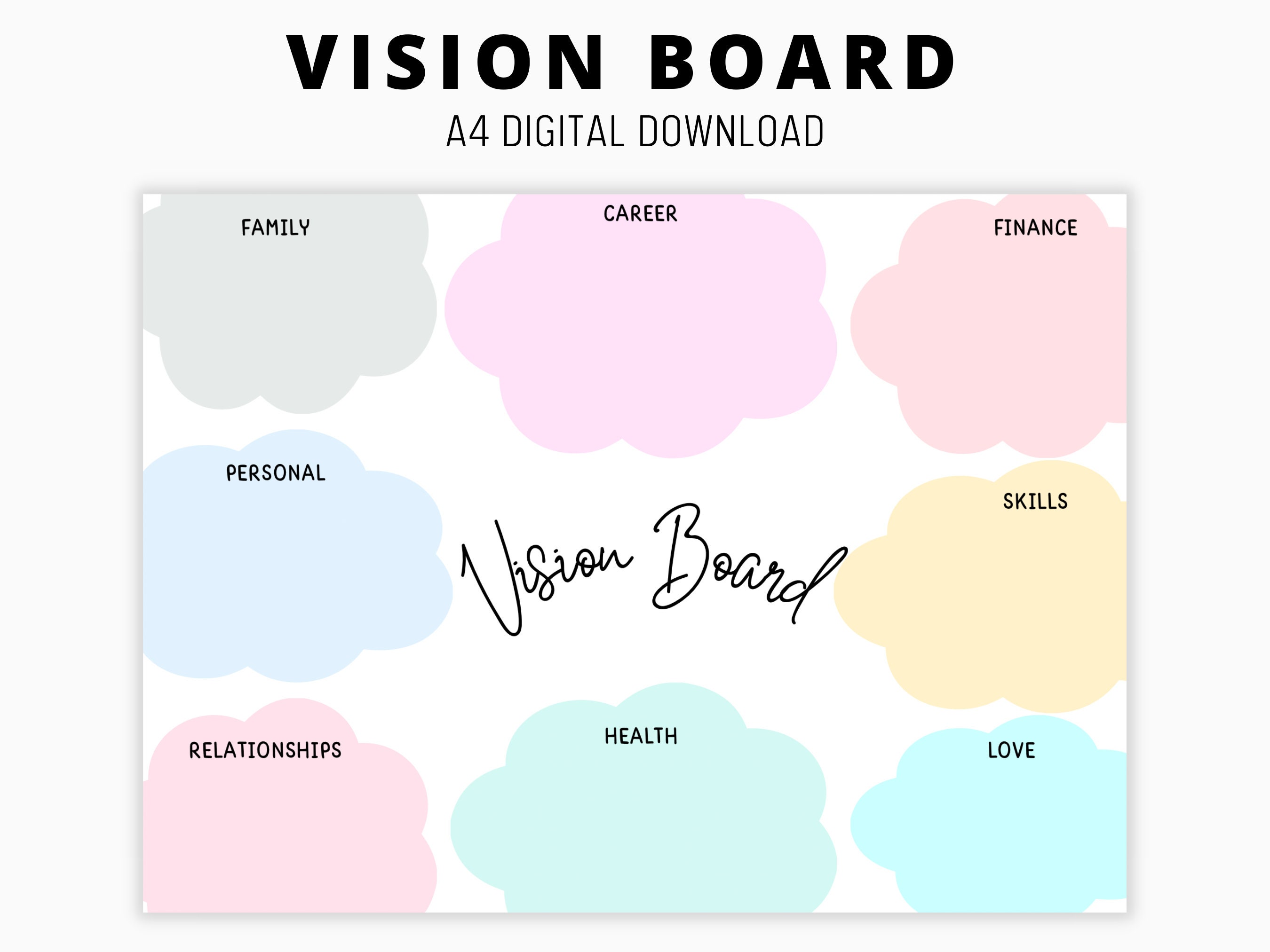 dream board template