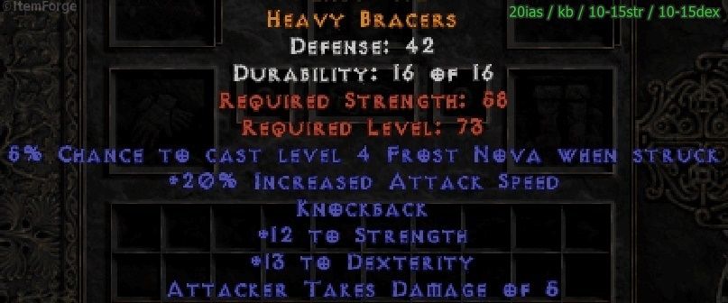 d2r craft gloves