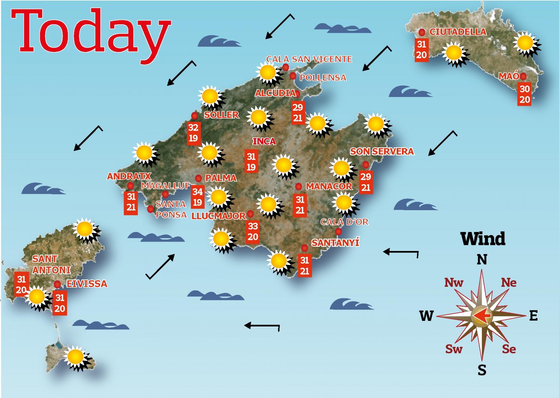 10 day weather forecast alcudia