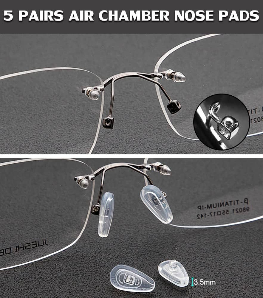 eyeglasses nose pads