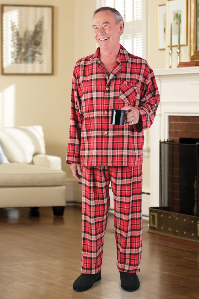 flannel pajamas men