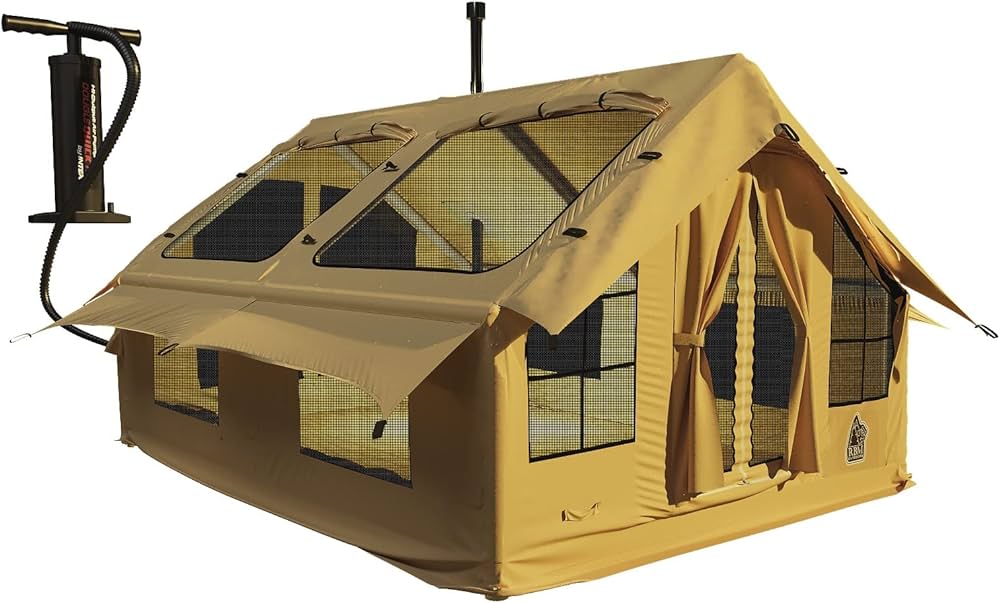 blow up house tent