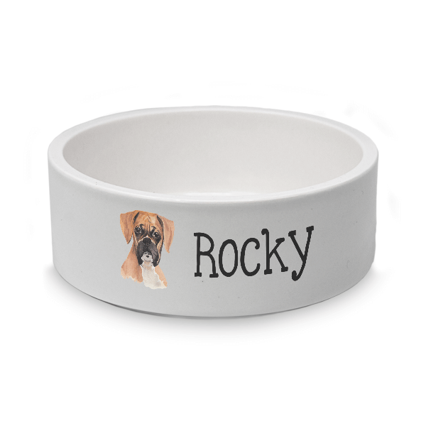 custom name dog bowls