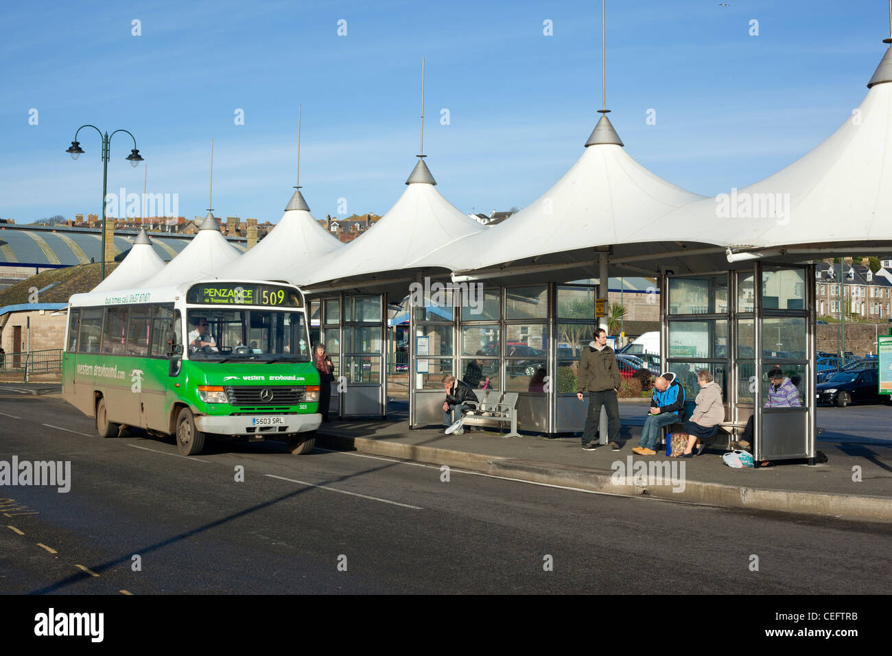 penzance bus station